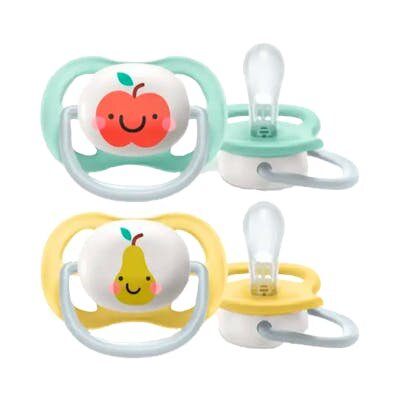 CHUPETE 0-6M ULTRA AIR FRUTAS 2U AVENT N