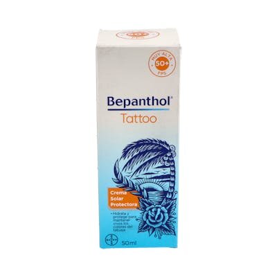 BEPANTHOL TATTOO CREMA SOLAR SPF50 50ML