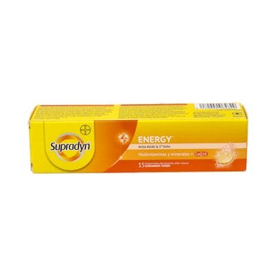SUPRADYN ACTIVO CoQ10 15 COMP EFERVESCE