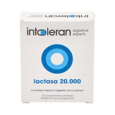 LACTASA 20000 50 COMPRIMIDOS DIV