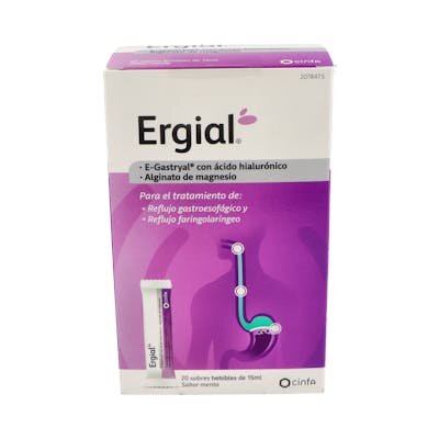 ERGIAL 15 ML 20 SOBRES BEBIBLES