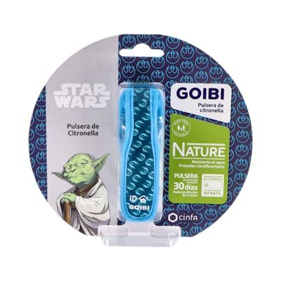 GOIBI PULSERA CITRONELLA STAR WARS YODA