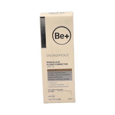 BE+ ENERG MAQ FLUIDO P CLARA SPF 15 40ML