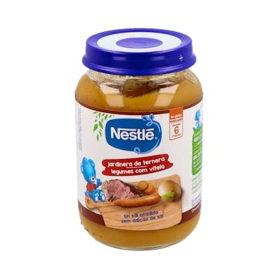 NESTLE JARDINERA TERNERA TARRO 190 GR