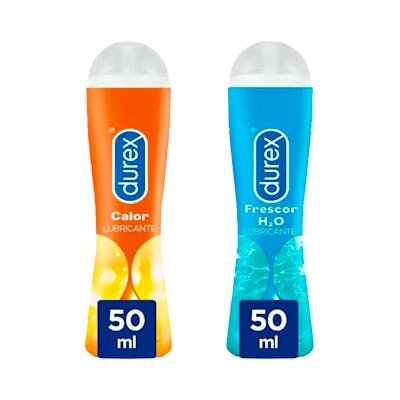 DUREX LUBRICANTE FRIO CALOR DUPLO 2X50ML