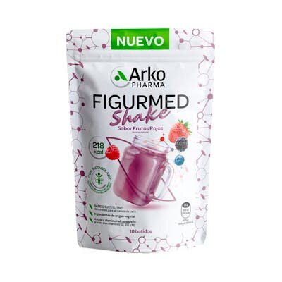 FIGURMED SHAKE SABOR FRUTOS ROJOS 350G
