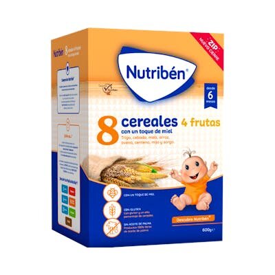 NUTRIBEN 10 CERALES MIEL 600 GR