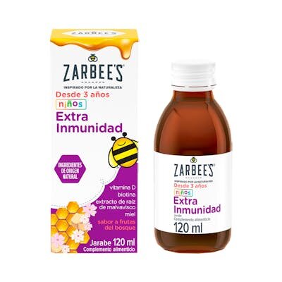 ZARBEES JARABE NIÑOS EXTR INMUNIDAD 120M