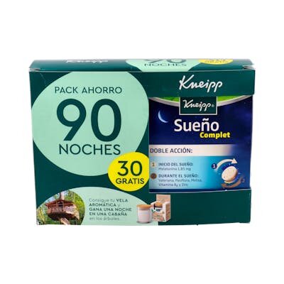 KNEIPP SUEÑO COMPLET 30 COMP + 60 COMP