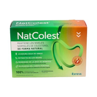 NATCOLEST 30 COMPRIMIDOS