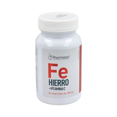 HIERRO + VITAMINA C PH SP 60 COMP