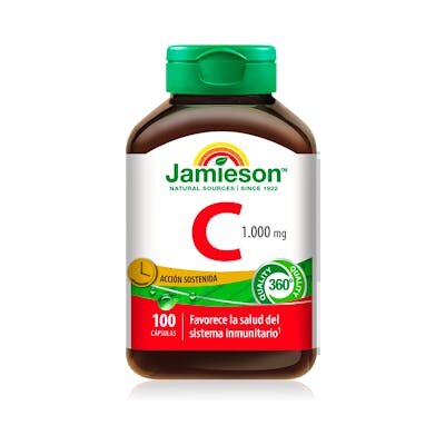 VITAMINA C 1000MG 100 CAPS VEG JAMIESON