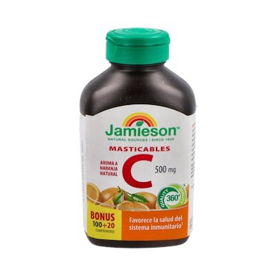 VIT C 500MG NARAN MAS 100+20TAB JAMIESON