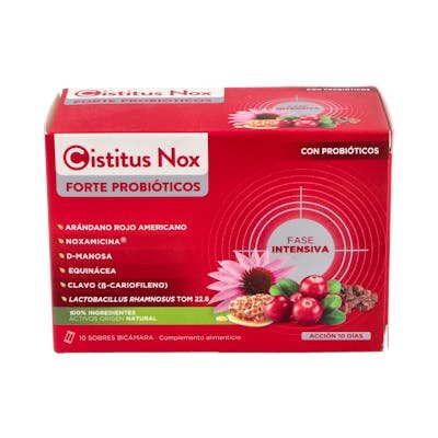 CISTITUS NOX FORTE CON PROBIOTICOS 10 ST