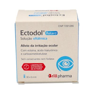 ECTODOL RETARD SOL OFTALM 30 MON X 0,4ML