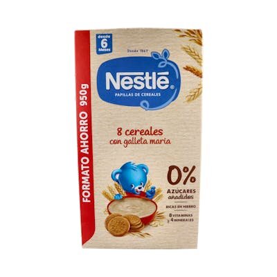 NESTLE PAPILLA 8 CERE GALLET MARIA 950 G