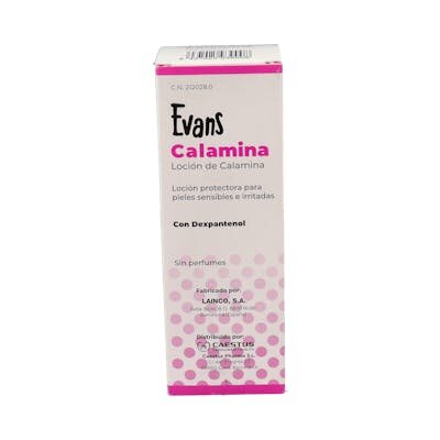 EVANS CALAMINA LOCION 1 ENVASE 125 ML