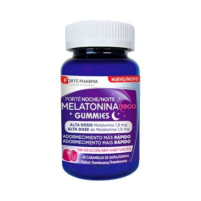 FORTE NOCHE MELATONINA 30 GUMMIES FRAMB