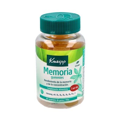 KNEIPP MEMORIA 60 GUMMIES SABOR PIÑA