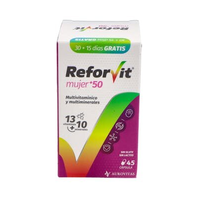 REFORVIT MUJER +50 45 CAPSULAS