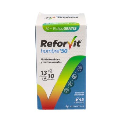REFORVIT HOMBRE +50 45 CAPSULAS