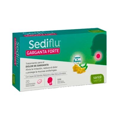 SV SEDIFLU GARGANTA FORTE 20 COMPR