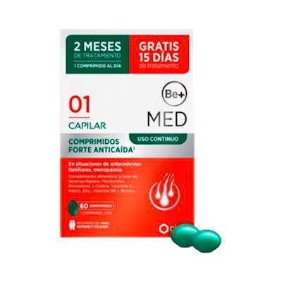 BE+MED CAPILAR USO CONTINUO FORTE 60C