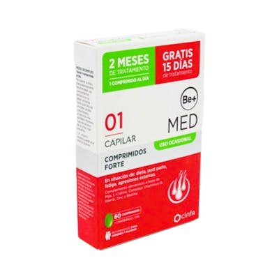 BE+MED CAPILAR USO OCASIONAL FORTE 60C