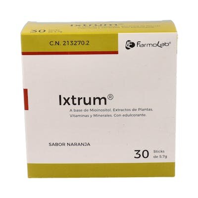 IXTRUM 30 STICKS 5,7 G SABOR NARANJA