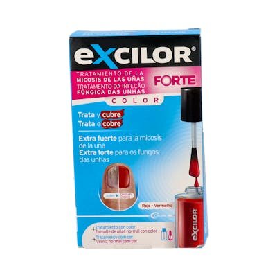 EXCILOR FORTE ROJO 30M+ESMALTE COSM 8ML