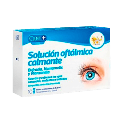 SOLUCION OFTALM CALMANTE CARE+10VX0.5ML