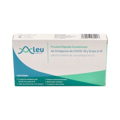 TEST NASAL ANT ALEU COVID Y GRIPE A B 1U