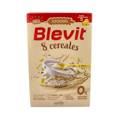 BLEVIT SUPER FIBRA 8 CEREALES 500 GR