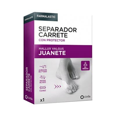 FARMALASTIC SEPARADOR CARRETE PROT TU 1U