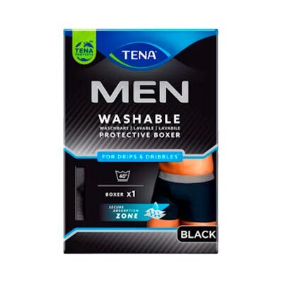 TENA MEN BOXER ABSORB LAVAB T L NEGRO
