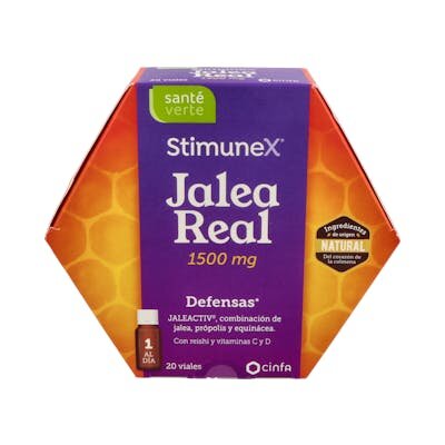 SV JALEA REAL DEFEN 20 VIALES 10ML LIMON