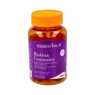 ESSENTIALIS BIOTINA 60 GUMMIES HEEL