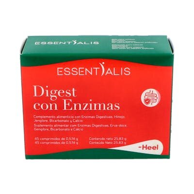 ESSENTIALIS DIGEST ENZIMAS 45COMPRI HEEL