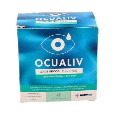 OCUALIV OJOS SECOS 20 MONOD