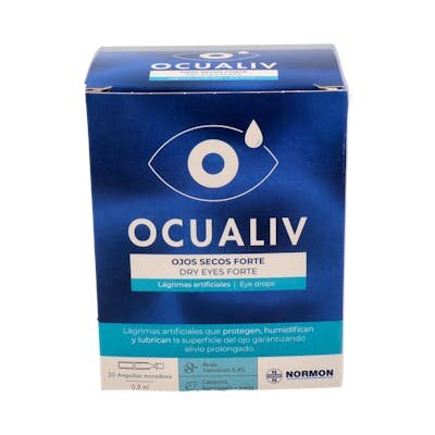OCUALIV OJOS SECOS FTE  20MON