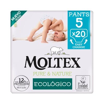 MOLTEX PURE NATURE PANT T5 20 UDS