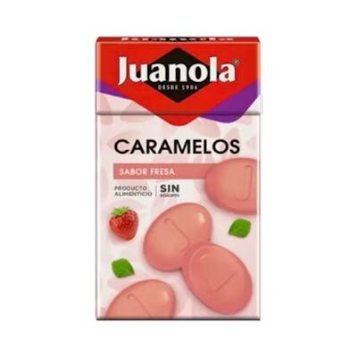 JUANOLA CARAMELOS FRESA 50 GR