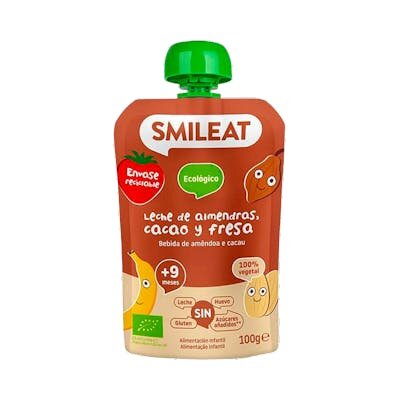POUCH LECH ALM CACAO FRE ECO SMILEAT 100