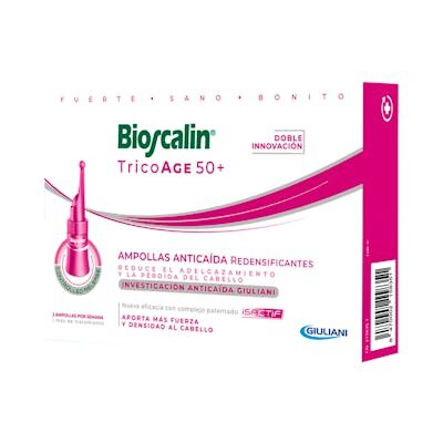 BIOSCALIN TRICOAGE 50+8 AMPOLLAS 3,5ML