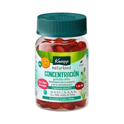 KNEIPP GUMMIES NIÑOS CONCENT 30 C NARANJ