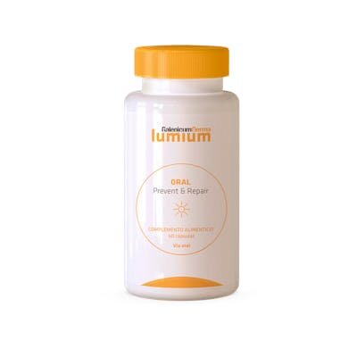 LUMIUM ORAL GALENICUM DERMA 60 CAPSULAS