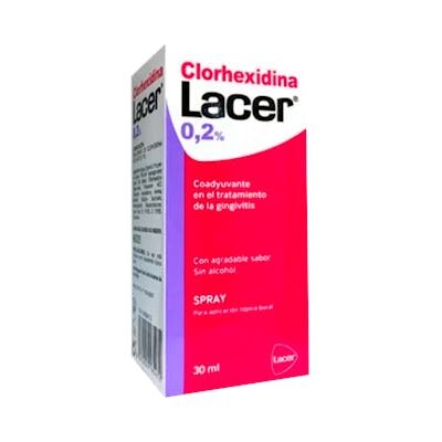 LACER CLORHEXIDINA 0.2% SPRAY 30 ML