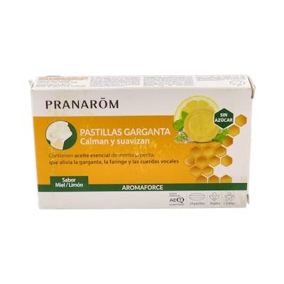 AROMAFORCE PASTILLAS GARGANTA MIEL 24 UD