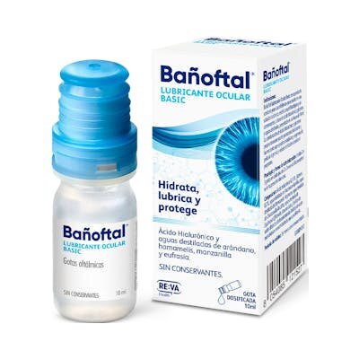 BAÑOFTAL LUBRIC OCULAR BASIC 0.15% 10 ML