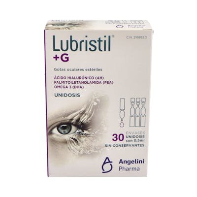 LUBRISTIL+G UNIDOSIS 30 ENVASES 0,50ML